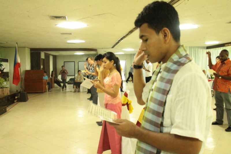 Ambassadors pledged of living up honor and excellence as they face a new chapter in life beyond UPLB.